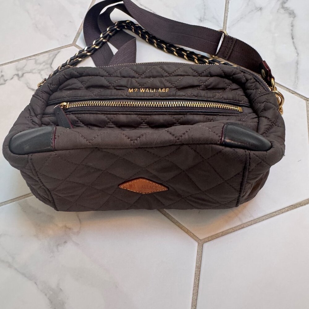 MZ WALLACE | CROSBY Crossbody bag | GOLD hardware - Picture 4 of 4